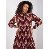 Italy Moda Dress-DHJ-SK-15177.06P-burgundy | shoptok.hr