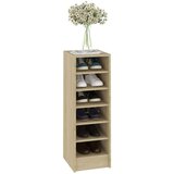 vidaXL Omarica za čevlje sonoma hrast 31,5x35x90 cm iverna plošča | Shoptok.si