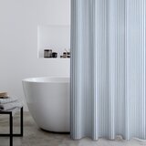 Catherine Lansfield Zavesa za tuš 180x180 cm Timeless Stripe – | Shoptok.si