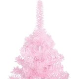  Umjetno osvijetljeno božićno drvce s kuglicama rozo 120 cm PVC | Eponuda.com