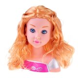  PLAVA LUTKA 20 cm glava za češljanje s frizerskim priborom ZA5837 | shoptok.hr
