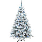 vidaXL Umestno božično drevo med 300 LED Zelena 180 cm PE in PVC | Shoptok.si
