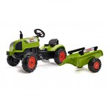 Falk Traktor s pedali Claas Arion 2041 + prikolica Cene