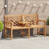 vidaXL klupa Ostalo Smeđa 150 x 60 x 90 cm Masivna tikovina Cijene