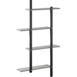  Zidna polica Siva Sonoma 61 x 13.5 x 105.5 cm Prerađeno drvo | shoptok.hr