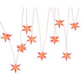 vidaXL Božićna svjetiljka 10 LED crvena 10 cm | shoptok.hr