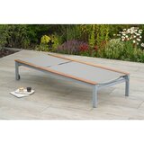 Gardenson Vrtni Ležalnik Naxos, Siva, Bež | Shoptok.si
