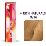 Wella Professionals Color Touch Rich Naturals profesionalna demi-permanentna barva za lase z večdimenzionalnim učinkom 9/36 60 ml | Shoptok.si