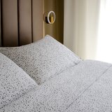 ESSENZA SLEEP 629761 POSTELJINA KREP SIVO LIŠĆE 200X200+2X60*80 CM | shoptok.hr