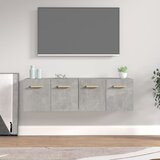vidaXL zidni ormarići 2 kom boja siva betona 60x36,5x35 cm drveni | shoptok.hr