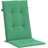  Jastuci za vrtne stolice 4 kom zeleni 120x50x3 cm od tkanine | Eponuda.com
