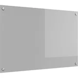 Kuhinjski zid Svijetlo siva 90 x 60 cm Staklo otporno na udarce