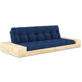 Karup Design Plava sklopiva sofa od samta 244 cm Base – Cijene