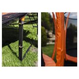  Trampolin 12 FT - crno/narančasti | shoptok.hr