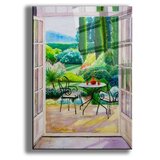 WALLXPERT Dekorativno farbanje kaljenog stakla Camtbl 031 70 x 100 | Eponuda.com