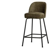WOOOD Kaki zelena baršunasta barska stolica (visine sjedala 64 cm) Vogue – | shoptok.hr