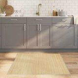  Tepih svijetli prirodni 100 x 100 cm od bambusa | shoptok.hr