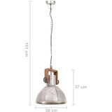  Viseća svjetiljka 25 W srebrna okrugla 30 cm E27 | shoptok.hr