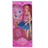 Magic Toys Fashion Girl Modna lutka s kovčkom in uhani 29cm | Shoptok.si