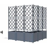  Vrtna saksija 5 pcs Svijetlo siva 120 x 120 x 142 cm Plastika | Eponuda.ba