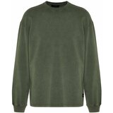Trendyol Men's Limited Edition Relaxed/Comfortable cut, Sweatshirt with 1 Cotton Label. Cene