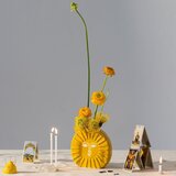 DOIY vaza sunce, žuta, 19 cm, | ePonuda.com