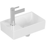 Villeroy Boch 43003R01 Avento 36 x 22 cm keramični umivalnik z odprtino za armaturo leva izvedba | Shoptok.si