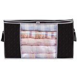 INF Škatle za shranjevanje s pokrovi, Wardrobe Quilt Storage bag Black XL, (21750023) Cene