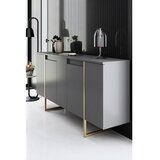 Hanah home luxe - anthracite, gold walnutgold console | Eponuda.com