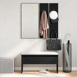  Set namještaja za predsoblje 4 pcs Crni hrast Konstruirano drvo | shoptok.hr