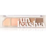 Unleashia Mood Shower Eye Palette paleta sjenila za oči nijansa NO.1 Vanilla Shower 1 kom Cijene