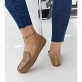 Gemre Beige fabric moccasins Fiammetta | shoptok.hr