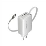 Canyon charger OnCharge 65RC Build-In Cable USB-C 65W 1xPD 1xQC EU White | Eponuda.ba