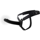 Hidden Desire Inferno Vibrating Silicone Hollow Penis Strap-On with Remote 18cm Black Cijene