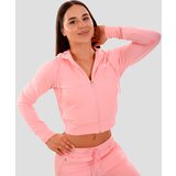 GymBeam ženski duks TRN Zip-Up Pink Cene