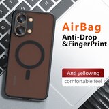 Techsuit PureFrost MagSafe maska za Xiaomi Poco X8 Pro Max - matirano crna | Shoptok.si