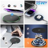Wozinsky WLI-01Y 15W QI INDUKTIVNI POLNILEC ZA TELEFONE Z USB-C KABLOM, (5000337858) | Shoptok.si