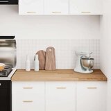 vidaXL Kuhinjska delovna plošča 120x63,5x4 cm trdna hrastovina | Shoptok.si