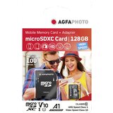 Agfaphoto MicroSDXC UHS-I 128GB High Speed Class 10 U1 V10 | shoptok.hr