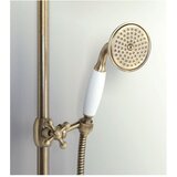 Sapho Medeninasta tuš garnitura v bronasti barvi s termostatsko armaturo s prho za glavo/z ročno prho 142 cm Antea – | Shoptok.si
