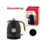 KB-7907 retro kuhalo za vodu s termometrom 1,7 L, 2200 W – crno