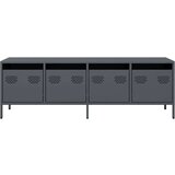 vidaXL TV ormarić antracit 135 x 39 x 43,5 cm hladno valjani čelik | shoptok.hr