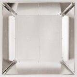 Metalna sadilica Nehrđajući čelik 50 x 50 x 15 cm Ukrasni umetci | shoptok.hr