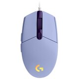 Logitech GAMING Miška Logitech G102 LIGHTSYNC, vijolična Cene