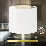 BRILONER 7521016 - LED prigušiva stona lampa SIGO 2,5W/5V IP44 2600 mAh bela | Eponuda.com