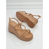 Resti Women's Wedge Sandals Skyline Straps | Shoptok.si