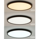  LED plafonsko svetlo LED/18W/230V 3000/4000/6500K prečnik 23 cm braon | Eponuda.com