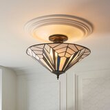 Endon 111895 - Plafonski luster Tiffany ASTORIA 3xE27/10W/230V, prečnik 48 cm | Eponuda.com