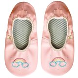 Rolly | romeo, julija & co.® bébé dječje kožne školske papuče barefoot friendly rainbow | shoptok.hr