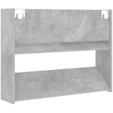  Zidni ormarići za cipele 2 kom boja betona 80x18x60 cm drveni | shoptok.hr